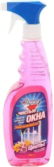 Золушка Чистые Окна Весенние Цветы средство для мытья стекол (500 мл)