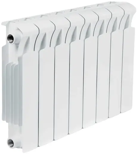 Рифар Monolit радиатор монолитный биметаллический 300 8 секций (640*365*90 мм) белый
