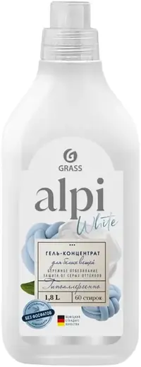 Grass Alpi White гель-концентрат для белых вещей (1.8 л)