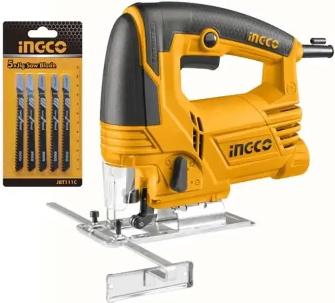 Ingco Industrial JS6508 лобзик электрический (650 Вт, 220-240 В, 800-2800 ход/мин) JS6508