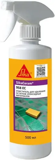 Sika Sikaceram-958 EC очиститель для удаления остатков от эпоксидной затирки (500 мл)