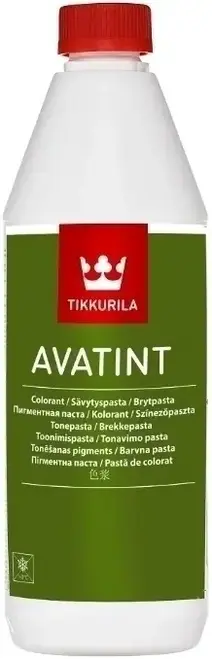 Тиккурила Avatint пигментная паста (1 л) черная CH