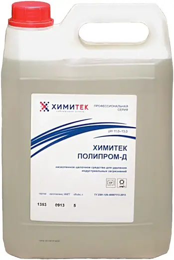 Химитек Полипром-Д жидкое средство для удаления индустриальных загрязнений (5 л)