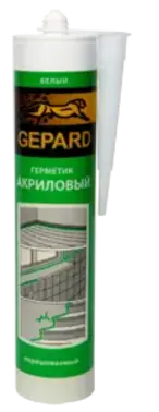 Gepard герметик акриловый окрашиваемый (280 мл)