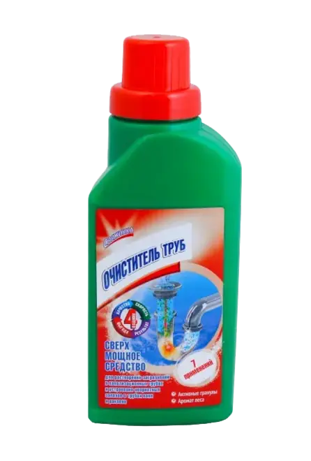 Свежинка очиститель труб в гранулах (500 г)