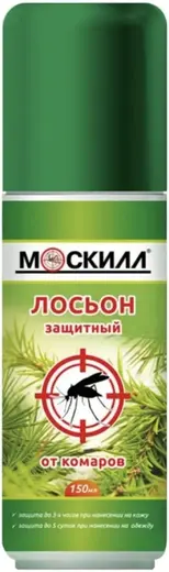 Москилл лосьон спрей защитный от комаров (150 мл)