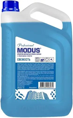 Modus Свежесть средство для мытья стекол и зеркал с нашатырным спиртом (5 л)