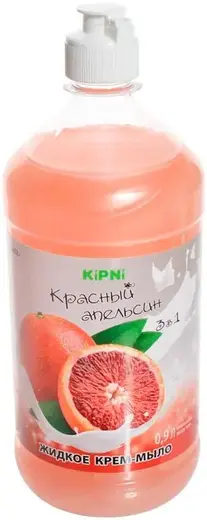 Kipni Красный Апельсин крем-мыло жидкое универсальное 3 в 1 (900 мл)