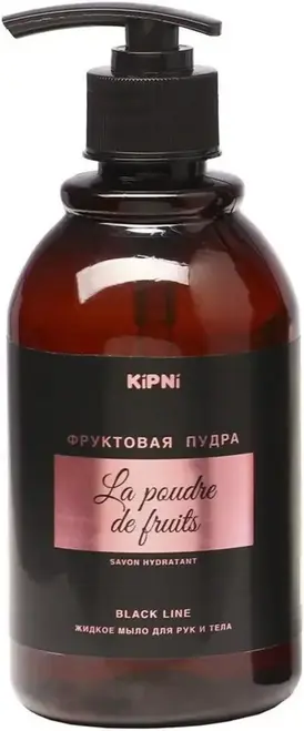 Kipni Фруктовая Пудра мыло жидкое для рук и тела (400 мл)