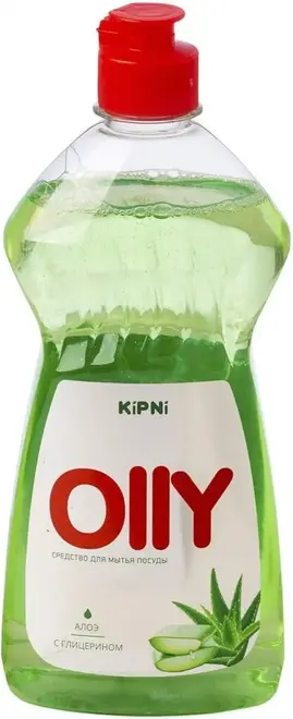 Kipni Olly Алоэ с Глицерином средство для мытья посуды (500 мл)