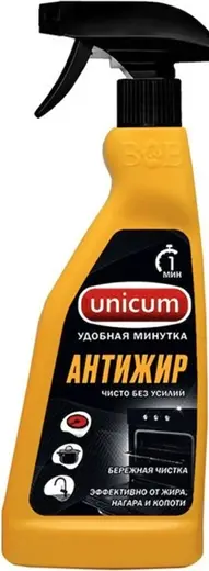 Unicum Удобная Минутка Антижир средство для кухни (500 мл)