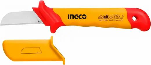 Ingco Industrial нож диэлектрический прямой (180 мм)