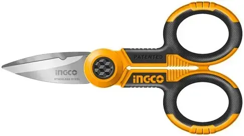 Ingco ножницы для электрика (145 мм)