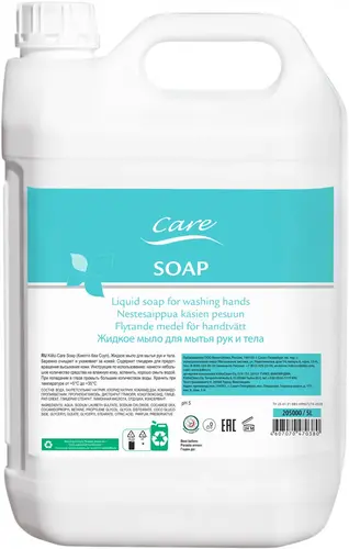 Klinin Care Soap мыло жидкое для мытья рук и тела (5 л)