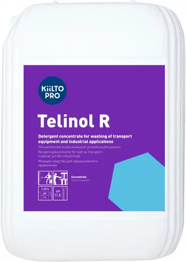 Kiilto Pro Telinor R средство для удаления жиров на промышленных объектах (10 л)
