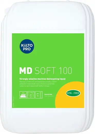 Kiilto Pro MD Soft 100 жидкое средство для машинной мойки посуды (10 л)