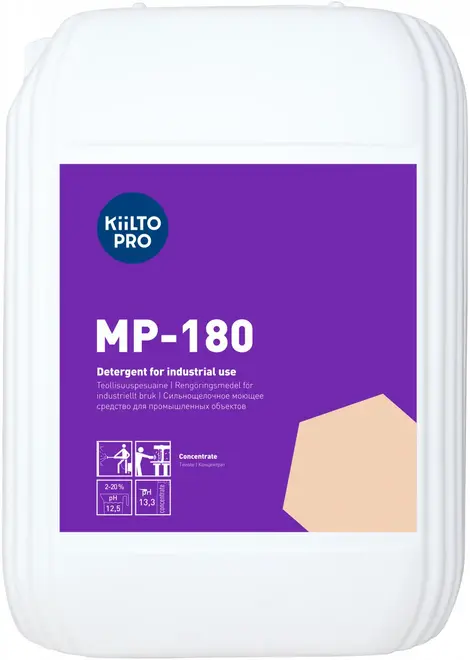 Klinin MP-180 сильнощелочное моющее средство для промышленных объектов (10 л)