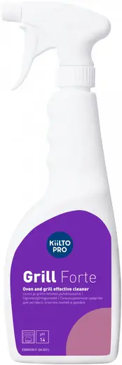 Kiilto Pro Grill Forte средство для экспресс-очистки грилей и духовок (750 мл)