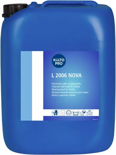 Kiilto Pro L 2006 Nova жидкое моющее средство для стирки белых и цветных тканей (20 л)