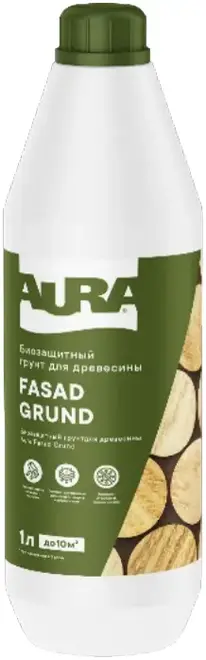Аура Fasad Grund биозащитный грунт для древесины (1 л)