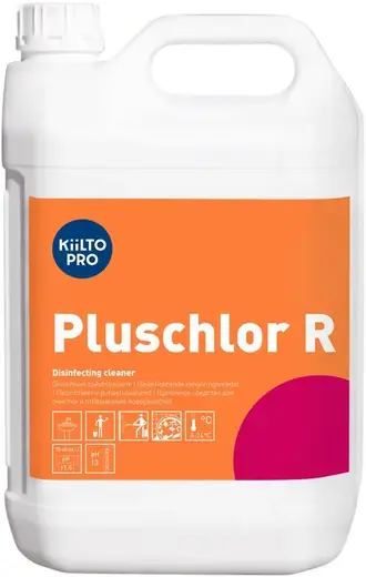 Kiilto Pro Pluschlor R хлорсодержащее щелочное моющее средство (5 л)