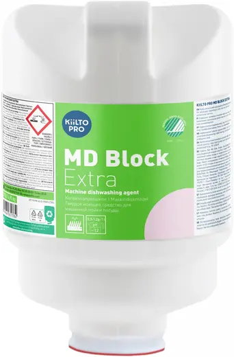 Kiilto Pro MD Block Extra твердое моющее средство для машинной мойки посуды (4.95 кг)