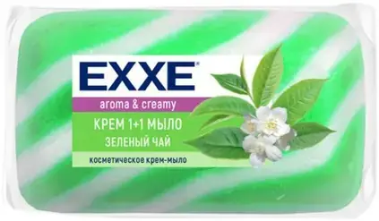 Exxe Aroma & Creamy Зеленый Чай крем-мыло косметическое (80 г)