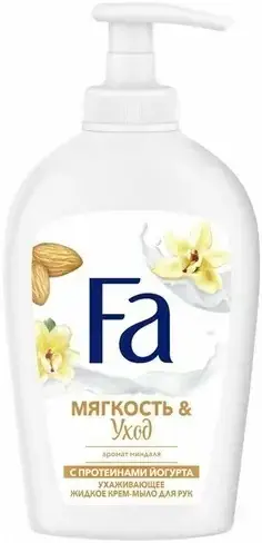 Fa Мягкость и Уход Аромат Миндаля с Протеинами Йогурта крем-мыло жидкое увлажняющее для рук (250 мл)