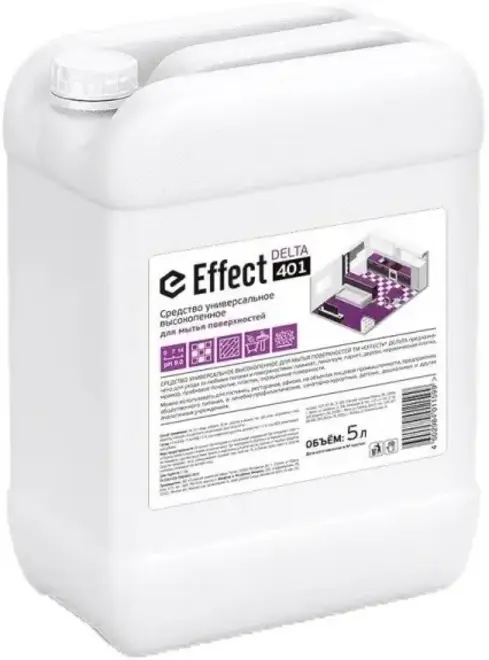 Effect Delta 401 средство универсальное высокопенное для мытья поверхностей (5 л)