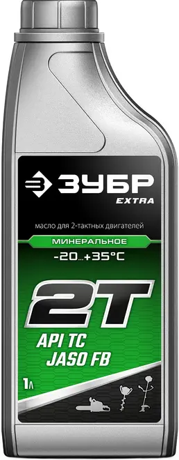 Зубр Extra 2T масло минеральное для двухтактных двигателей (1 л)