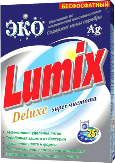 Аист Lumix Deluxe Эко стиральный порошок бесфосфатный (400 г)