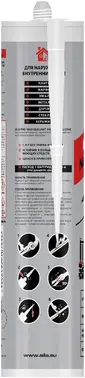 Sila Pro Max Sealant Neutral Silicone силиконовый нейтральный герметик (280 мл) бесцветный