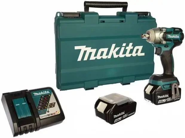 Макита DTW285RME гайковерт ударный аккумуляторный (18 В 0-1600/0-2100/0-2800 об/мин 0-1800 уд/мин 280 Нм) DTW285RME