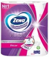 Zewa Decor Premium полотенца бумажные 2 рулона в упаковке (14 м)