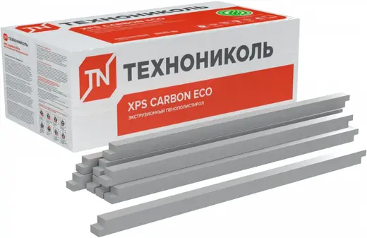 Технониколь XPS Carbon Eco бруски из экструзионного пенополистирола (0.05*1.18 м/50 мм 26-32 кг/м3)