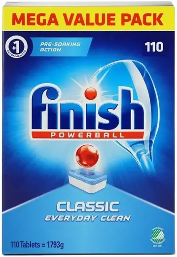 Finish Powerball Classic таблетки для посудомоечных машин (110 таблеток)