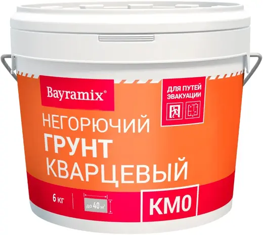Bayramix КМ0 негорючий грунт кварцевый (6 кг)