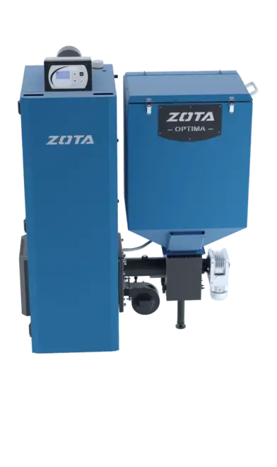 Zota Pellet S котел пеллетный автоматический 40S (6/40 кВт) пеллетный/твердотопливный/энергозависимый