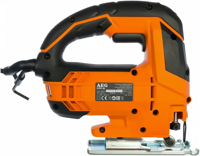 AEG Step 80 лобзик электрический (700 Вт, 220 В, 1000-3200 ход/мин) №4935451161
