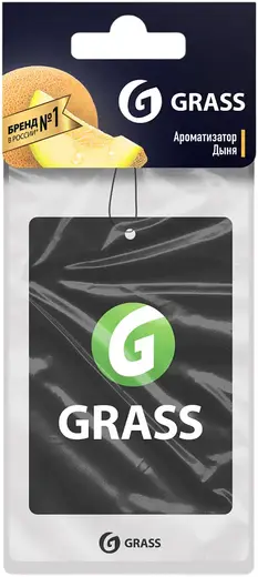 Grass Дыня ароматизатор воздуха автомобильный (картонный 5 г) дыня