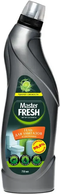 Master Fresh Аромат Свежести гель для унитазов и сантехники (750 мл)