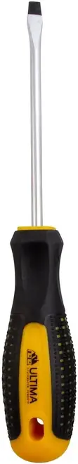 Ultima Anti-Slip отвертка с намагниченным наконечником плоская плоская шлицевая (3 * 100 мм)