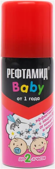 Рефтамид Baby аэрозоль от комаров детский (100 мл)