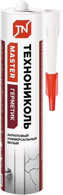Технониколь Master герметик акриловый универсальный (280 мл) белый