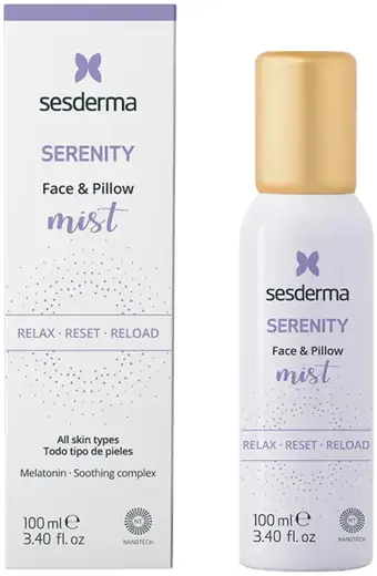 Sesderma Serenity Face & Pillow Mist cпрей-мист ночной для лица (100 мл)