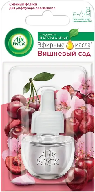 Air Wick Цветущая Вишня сменный флакон для диффузора аромамасел (19 мл)
