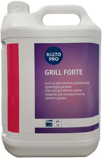 Kiilto Pro Grill Forte средство для экспресс-очистки грилей и духовок (5 л)