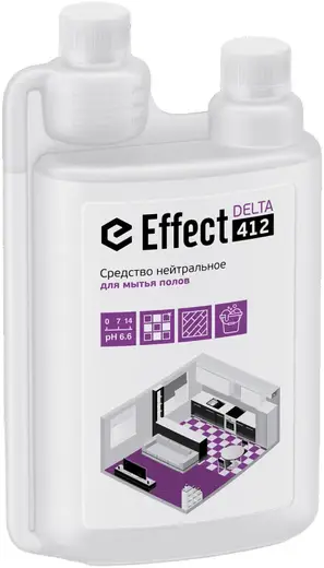 Effect Delta 412 средство нейтральное для мытья пола (1 л)