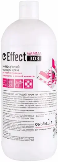 Effect Gamma 303 универсальный для очистки кухонных поверхностей и ванной (1 л)