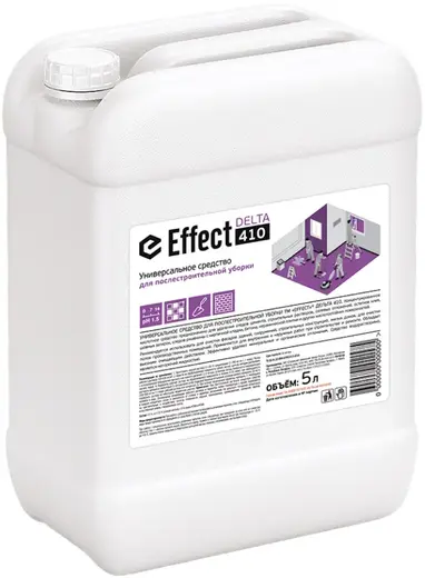 Effect Delta 410 универсальное средство для послестроительной уборки (5 л)